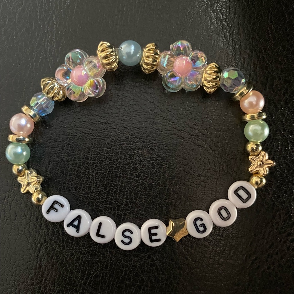False God Taylor Swift Handmade Friendship Bracelet